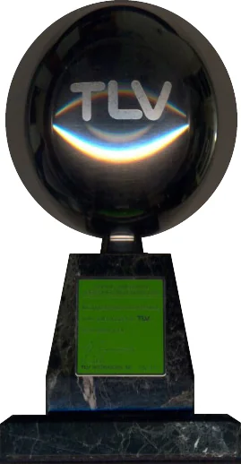 Troféu anual TLV, conquistado pela Trapval